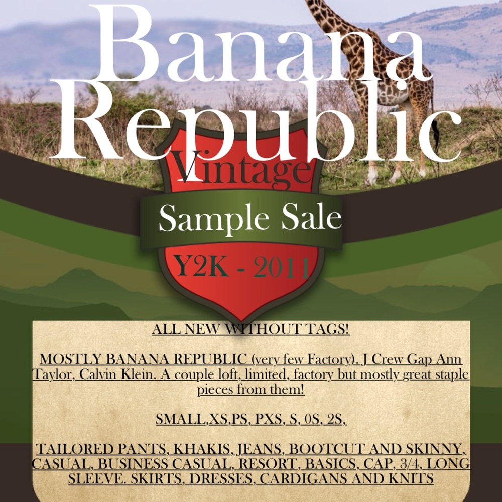 Banana Republic Vintage Reptile Collection